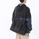 
Qisihua College Students' Class Commuter Bag Men's Large Capacity Crossbody Tote Bag Lightweight Daily Work Shoulder Bag Handbag Heimi2677 Black