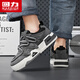 Chaussures masculines guerrières printemps et été Mesh respirant papa chaussures sportives à la mode et chaussures de planche décontractées 4840 gris 41