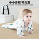 Antarctic baby sleeping bag baby bamboo cotton gauze all-in-one pajamas for the first 4 and 2 days of summer children anti-kick quilt thin