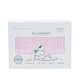 Cotton era baby bath towel 6-layer water-washed gauze bath towel Baby pure cotton towel quilt cover gift box Pink 95*95cm