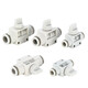 Lu Shi pneumatic quick connector hand valve switch pipe valve PU trachea quick plug manual valve HVFF model HVFF-8 hand valve