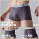 
HaiLan Home [Light Luxury Vacation] Men's New Underwear 60 Pure Cotton 10A Antibacterial and Deodorant Flat Corner Boxer Shorts 3
