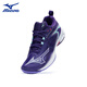 Mizuno (MIZUNO) WAVE CLAW Eagle Claw 3 professional badminton shoes for men and women, competition-specific shoes, lightweight shock-absorbing anti-slip sports shoes, first size purple WAVE CLAW NEO 3 25 years new product 42 =270mm