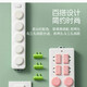 Li Shen socket protective cover safety child protection cover baby anti-electric shock power supply protective cover plug plug socket safety plug white 12 pcs 2 holes 3 holes 6 pcs each