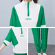 Woodpecker Ice Silk décontracté ensemble féminin 2025 Été Nouveau Âge de mode en liberté réduisant les vêtements de sport à manches courtes (684) Orange M (suggéré 100 Jin [Jin est égal à 0,5 kg] ou moins)