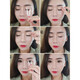 DUP straight hair Japanese invisible double eyelid stickers natural and traceless beautiful eyes double-sided stickers super sticky and long-lasting makeup artist 1 pair