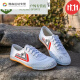 ZKHE Shandong Lutai men's and women's track and field morning exercise shoes running martial arts white ball canvas shoes sports shoes work 9902 white 36