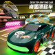JJR / CRC Remote Control Car Desktop Mini Remote Control Racing Drift Racing Four-roues moto 1:64 Gift's Gift's Electric Remote Control Control Nado Grey Runpup