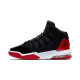 Nike (NIKE) basketball shoes women's shoes, new summer AIR JORDAN large children's shoes, shock-cushioning and wear-resistant mid-top sports and casual shoes AQ9214-006/black and red 35.5