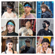 Raft Core Stirnband Sportband-Haarband Männer und Frauen Antitrspirantgürtel, die Männer Fitness Yoga Schweißabsorbing Turban Hair Krawatte Schweißgürtel Dunhuang