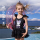 Adore Children's Spring New Product Girls' Cute and Cool Black Swan Coolomi One-piece Swimsuit Set Professional Sunscreen and Chlorine Resistant Swimwear Black Swan Coolomi 120 (34-48Jin Jin equals 0.5kg)