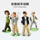 MQDMINI Children's Clothing Boys' Vests Autumn Children's Vests for Outings Baby Versatile Vests and Waistcoats Lion Vests