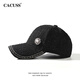 CACUSS Hat Women's Autumn and Winter Baseball Cap Fashion Small Fragrance Face Showing Small Peaked Hat Women Black