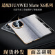 L'application basée sur la tendance Shell de Huawei Matex6 Téléphone mobile Carie magnétique MAGNET Electroplated Gold Edge Small Crocodile Modèle Huawei X6 Collectrice de la version Cover Protective Anti-Fall Full Inclusive Business Nouveau modèle pour hommes et femmes Elegant Black] Top Caler Cowhide Full Inclusive Protection Smart Window Huawei Matex6 / X6 Collector's Version de la version collective Cowhide Full inclusive Smart Window Huawei Matex6 / X6 Collector Coldector Coloncect