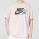 Nike (NIKE) official T-shirt men's and women's clothing 25 spring and summer new sportswear running print casual loose couple round neck short sleeves FB9804-686/same style for men and women/single pieces M 170 (recommended 120-140Jin [Jin equals 0.5 kg])