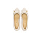 Red Dragonfly Leap Moon Shoes High Heels 25 Spring Thick Heels Women's Shoes Pointed toe Workplace Small Leather Shoes Single Shoes WLB15124 Beige White 36
