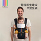 bebebus腰凳婴儿背带二合一可拆卸轻便四季通用前抱式抱娃神器【升级款】 香槟金含1条口水巾+延长带