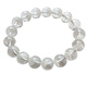 
Pangdonglai quality white crystal bracelet Tianlan treasure pot white ghost bracelet Thousand layer mountain pyramid men and women love H3878 13.5mm natural crystal/semi precious stone