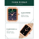 Sanda Watch's Women's Small Green Watch Light Luxury Fashion Fashion Fashion