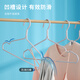 LYNN clothes hanger, non-slip, traceless clothes hanger for children and adults, thick and large clothes hangers for home use, 10 pieces