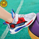 G.DUCK little yellow duck boy basketball shoes summer mesh breathable sports shoes medium-sized children little boy student running training shoes green 2M719 35 / inner length 22.3CM