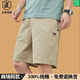 Tommy Hee Kelly American Tommy High-end Brand Casual Shorts Men's Summer Fashion Brand Pure Cotton Five-Part Lattice Straight Pants 9224 Dark Blue L Recommended 120-130Jin [Jin equals 0.5 kg]