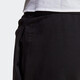 Pantalones de pantalones para hombres adidas nuevos pantalones casuales entrenamiento de fitness pantalones deportivos transpirables cómodos pantalones sueltos de cinco puntos IC9756 negro 2xl