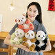 Excellent children's toys girl birthday gifts Qizi Hanhan Panda dolls give girlfriend dolls plush toy dolls