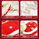 Dimoarch hand-woven children's cartoon embroidered bag pokes children's materials to make house play toys New Year gifts
