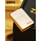 
ZIPPO original genuine zippo kerosene lighter gold-plated classic logo limited edition gift for boyfriend customization Three-sided gold-plated logo-stand-alone version DY9902BM