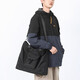 
Qisihua College Students' Class Commuter Bag Men's Large Capacity Crossbody Tote Bag Lightweight Daily Work Shoulder Bag Handbag Heimi2677 Black