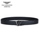 Falai Armani Top Layer Cowide Belt Automatic Buckle Casual Hohoser Gürtel Männergürtel Echtes Leder Geschenk für den Geburtstag von Freunden Ehemann Geburtstag 588pd838qcc Counter Geschenkbox 120 cm