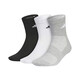 Chaussettes adidas adidas chaussettes masculines chaussettes de femmes trois paires de quatre saisons régulières de chaussettes courtes peu profondes chaussettes de sport à talons bas moyennes / jc9272 / trois paires l (tailles suggérées 42-46)
