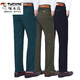 Pic (Tucano) printemps et été mince pantalon décontracté pour hommes d'âge moyen d'âge moyen et âgé haute taille dada pantalon long pantalon mass noir 826 épais 33 (tour de taille 2,6 pieds)
