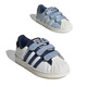 阿迪达斯 （adidas）童鞋24秋男女童经典魔术贴板鞋运动鞋IH3290IH3291 /学院藏青蓝/汉玉白 IH3290 30 11.5K(适合脚长18)