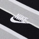 耐克（NIKE）T恤男装 2025春夏男子短袖翻领POLO衫透气休闲网球白色纯棉短袖男 FN3897-010 黑/白条纹 XL
