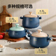 SUPOR casserole is high temperature resistant and not easy to crack. Household clay pot rice casserole Chinese medicine decoction soup casserole stew pot ceramic pot suitable for 3~5 people 3.5L