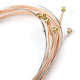 Strings de guitare Elixir Strings Elixir Bakelite Folk Guitar Strings Un ensemble de 6 ensembles de fils 11000 Épaisseur de film épais en laiton 1047