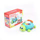 Multifunktionaler Musik-Simulation von Kindern, Kinderkriechspielzeug lernen, die frühe Bildungsmaschine Lernmaschine Turtle Lernmaschine (English Color Box] 524g zu besteigen