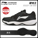 Li Ning's 25th New Badminton Shoes Comprehensive Cushioning Breathable Professional Sports Shoes Competition Wear-Resistant Tennis Shoes ATAV007 Black 38