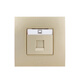 
Shantoulin Village ABB switch socket panel steel frame is made of Yi Pearl Gold, one opening, two opening, light opening, three holes, one opening, two opening, two controlling, line AU13553-PG