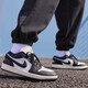 Nike (NIKE) official men's and women's shoes winter new air jordan 1 low-cut sneakers casual basketball shoes FB9893-101 black and white panda 36.5