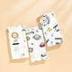 NOUVEAU BÉBÉ CAUBLE PUR COTTON FOURSE-SAISON SAGE SIMPLE ANTI-SHOCK BRAINable Swaddle Livilor Room Sac Classe un sac en coton pur Single Random 2 Pack 85 * 85cm