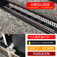 
Customized wardrobe mirror push-pull mirror rotary mirror dressing mirror wardrobe hidden folding telescopic full-length mirror fitting mirror rose gold 12035cm black anti-rust slide rail
