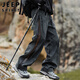 
JEEP SPIRIT Jeep Pants Men's Spring and Summer Working Leisure Pants Men's Loose Straight Charge Sports Trendy Hiking Pants