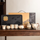 Porcelain Friends Ming Ru Kiln Hailang Jiangya Tea Set Household Ceramic Teapot Tea Cup High-end Gift Box Business Annual Meeting Gift