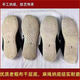 Pure handmade old Beijing hand-laid hemp rope, a thousand-layer sole for spring and summer men and women's traditional breathable rural cloth shoes corduroy handmade sole [stripe] 41