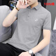 Nike (NIKE) sports suit men's two-piece summer cotton POLO shirt lapel short-sleeved T-shirt running fitness training quick-dry shorts FN3895-063+DV9329-084 XL