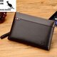 
KUQIDAISHU men's clutch new style business wallet trendy wallet multiple card handbag Korean style fashion handbag men black small
