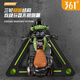 
361 degree children's electric motorcycle can be seated for people, baby gifts, men and women, driving can be remotely controlled toys with early education music Retro green丨Remote control version-strong dual drive/music